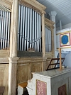 im Gehäuse einer alten Knauf-Orgel befindet sich in Liebenrode eine universell einsetzbare Orgel (Foto: Norbert Patzelt)