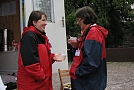 Anne-Kristin Schmidt und Christiane Neitzke, zwei Organisatorinnen (Foto: Christiane Wiesemann)