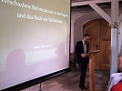 Martin Sladezcek bei seinem Vortrag zur "Reformation in der Region" (Foto: R. Englert)