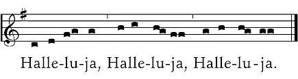 Halleluja (Foto: St. Nicolai)