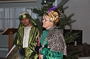 Die Könige beim Krippenspiel in Elende - Carlos Rivero Santana und Katja Rivero Santana (B. Eckstein)