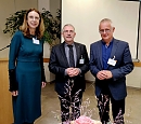 Dr. Friederike Spengler, Superintendent Andreas Schwarze und Präses Dr. Uwe Krieger (Regina Englert)