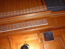 letzte Station im Mai, die Orgel in Bernterode/Schacht (Norbert Patzelt)