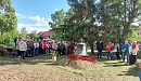 Feierliche Begrüßung mit einer Andacht in Nohra (Sven Röthel)