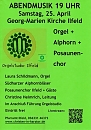Abendmusik Ilfeld (Christine Heimrich)