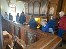 bei der letzten Exkursion, hier Haur&ouml;den (Ulrike Patzelt)