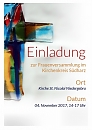 Plakat Frauenversammlung (M. Schwarze)