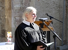 Gebet mit Pfarrerin Elisabeth Alpers-von Biela (Foto: R. Englert)
