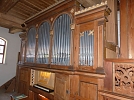 auch in Hauröden wird mit großer Begeisterung geübt, hier gibt es zum Üben auch zwei unterschiedlich hohe Orgelbänke. (Foto: Norbert Patzelt)