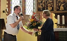 Dank an Christine Machate von Dirk Schröter  (Foto: Regina Englert)