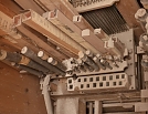 Impression aus der Orgel vor der Restaurierung (Foto: Orgelbau Hüfken)