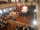 beim Adventskonzert 2024 in Silkerode sangen die Orgelschüler hauptsächlich (Foto: Norbert Patzelt)