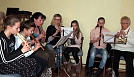 Die Flötengruppe mit Gisela Stange (Foto: R. Englert)