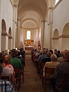 Gottesdienst zum Glockenjubiläum in der Basilika Münchenlohra (Foto: R. Englert)