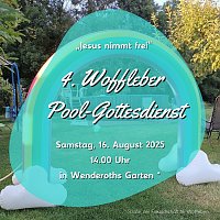 Pool-Gottesdienst  (Canva)