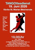 TANGOttesdienst, St.-Marien-Kirche Bleicherode (Pfarrer D. Lehner)