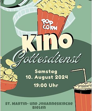 Plakat Kino-Gottesdienst (Foto: KG Bielen)