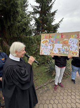 Plakataktion: Danke sagen (Foto: Christian V&ouml;lkel)