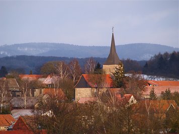 Liebenrode mit der St. Petrikirche (Foto: Sabine Wegner)