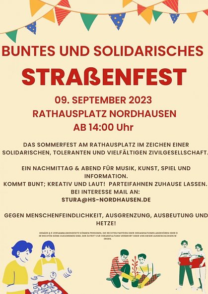Straßenfest (Foto: Schrankenlos e.V.)