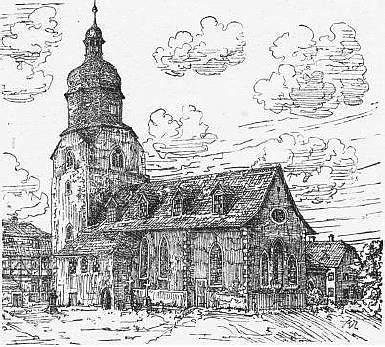 Windehäuser Kirche (Foto: Zeichnung)