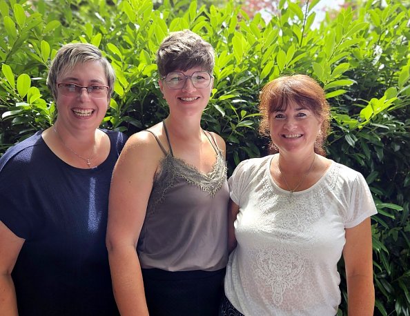 Sandra Hesse, Daniela Haupt und Corina Sänger (Foto: R. Englert)