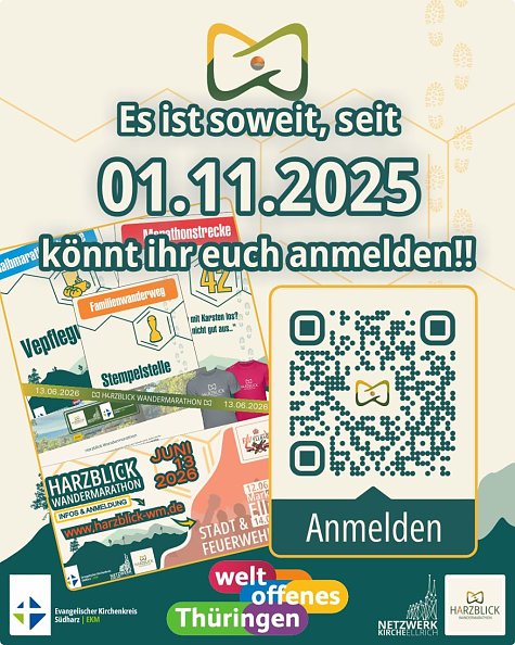 Info 1 (Foto: Harzblick Wandermarathon)