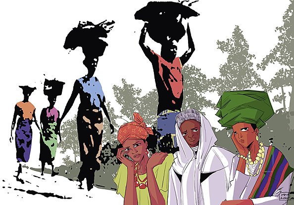 „Rest for the Weary“ von der Künstlerin Gift Amarachi Ottah (Foto: © 2024 World Day of Prayer International Committee, Inc.)