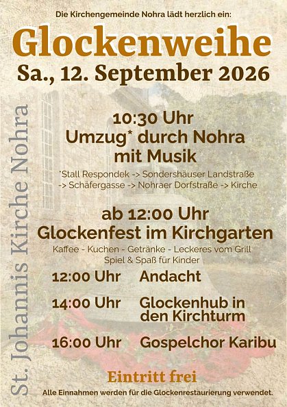 Plakat (Foto: KG Nohra)