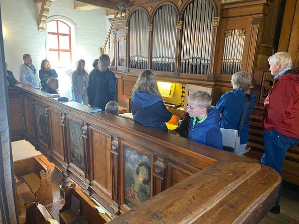 bei der letzten Exkursion, hier Haur&ouml;den (Foto: Ulrike Patzelt)
