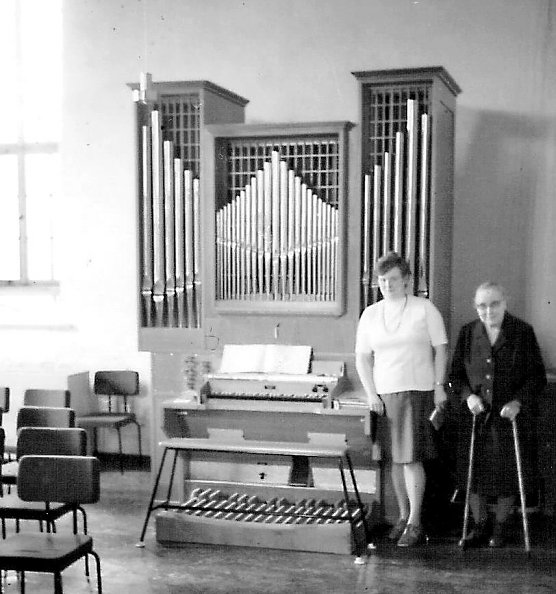 Die Orgel von St. Nicolai kurz nach dem Nachbau (Foto: Archiv)