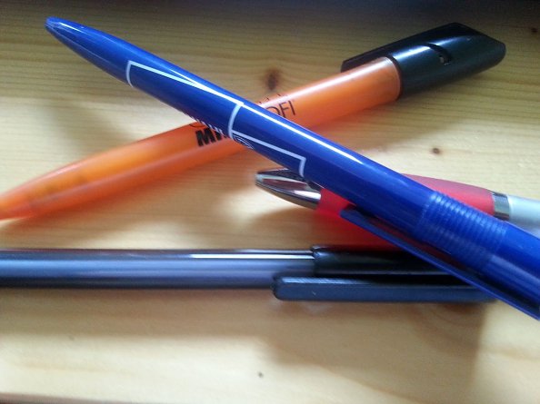Leere Stifte können richtig nützlich sein (Foto: R.Englert)